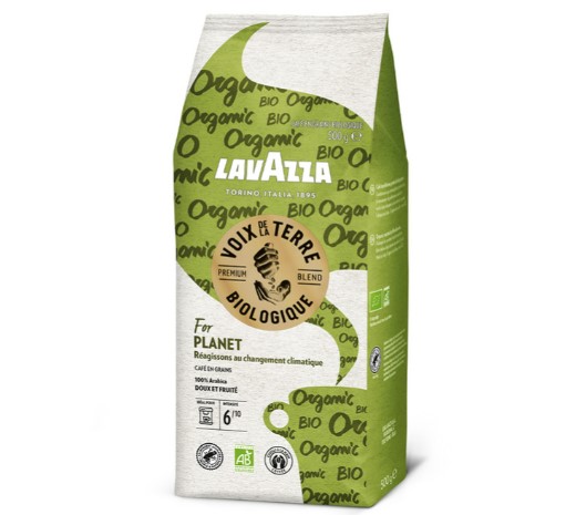 café lavazza voix de la terre bio