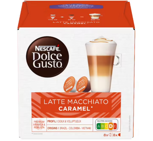 dolce gusto caramel latte macchiato