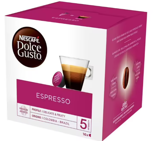 dolce gusto espresso pods