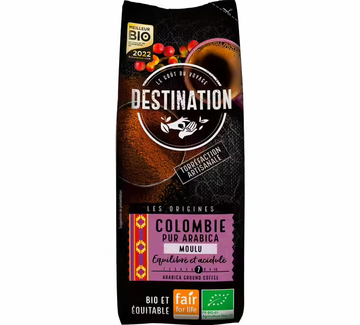 Destination Organic Ground Coffee