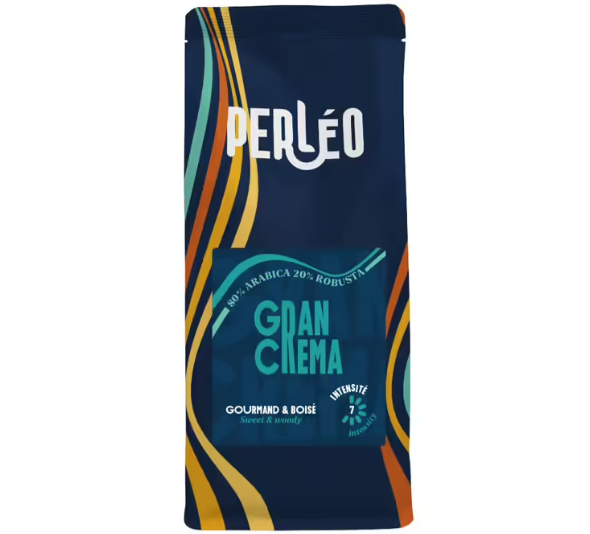 Perleo Espresso Coffee Beans Gran Crema - 250g